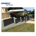 Bottom Price Aluminum Fences Panels For Garden / Cloture Aluminium / Garden Fence Supplier